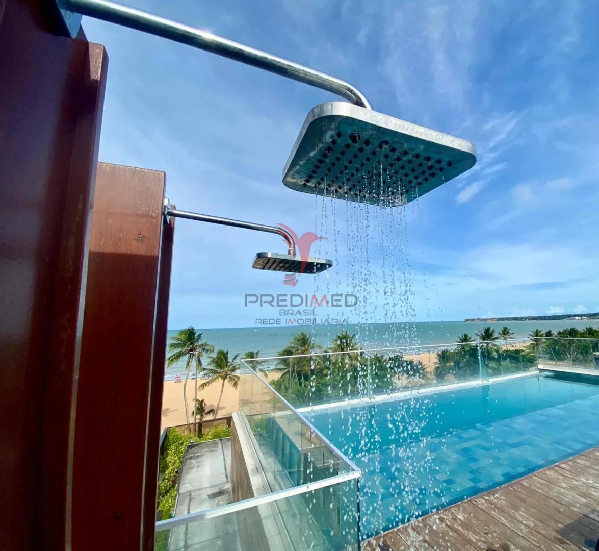 Flat Orla do Cabo Branco | Vista Mar - 23m&sup2;  João Pessoa - 