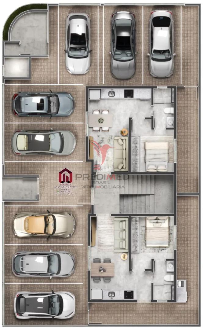 Apartamento/Studio 1 Quarto em Itajuba &ndash; Barra Velha/SC Brasil 30,25m&sup2; 650 Metros da Praia  Itapema - 