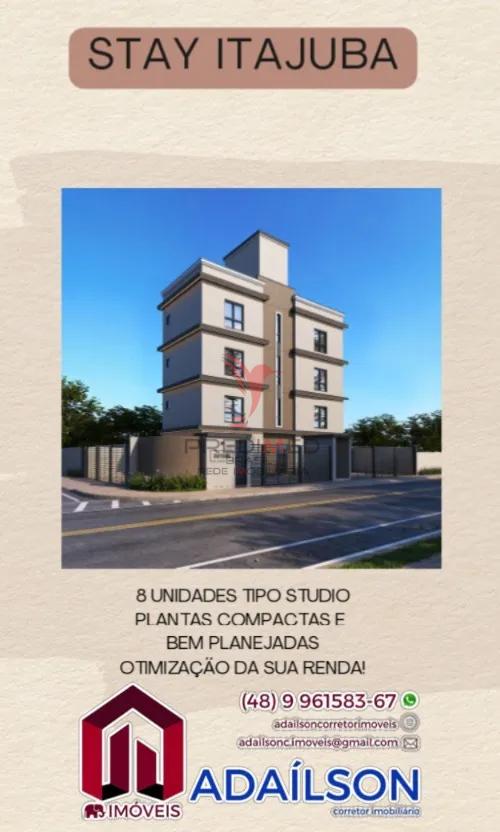 Apartamento/Studio 1 Quarto em Itajuba &ndash; Barra Velha/SC Brasil 30,25m&sup2; 650 Metros da Praia  Itapema - 