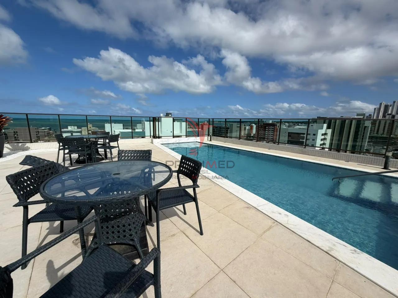 Apartamento 2 Quartos | Vista Mar | Cabo Branco | Semi Mobiliado R. Juíz Amaro Bezerra, 78 - , João Pessoa - PB,  João Pessoa - 