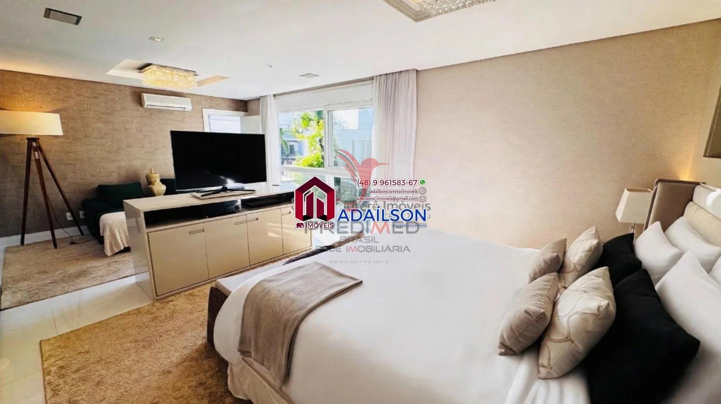 Casa com 5 quartos,sendo 3 su&iacute;tes,em Jurer&ecirc; Internacional Florian&oacute;polis SC  Florianópolis - 