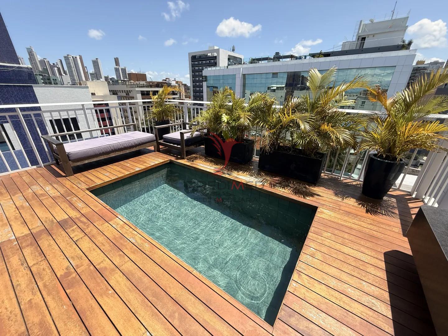 COBERTURA DUPLEX COM PISCINA E &Aacute;REA GOURMET . PORTEIRA Fechada EM TAMBA&Uacute;  João Pessoa - 