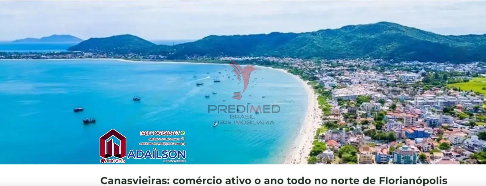ADORE Adailson im&oacute;veis SMART CANASVIEIRAS Florian&oacute;polis Bairro Canasvieiras Rua das Flores Florianópolis - 
