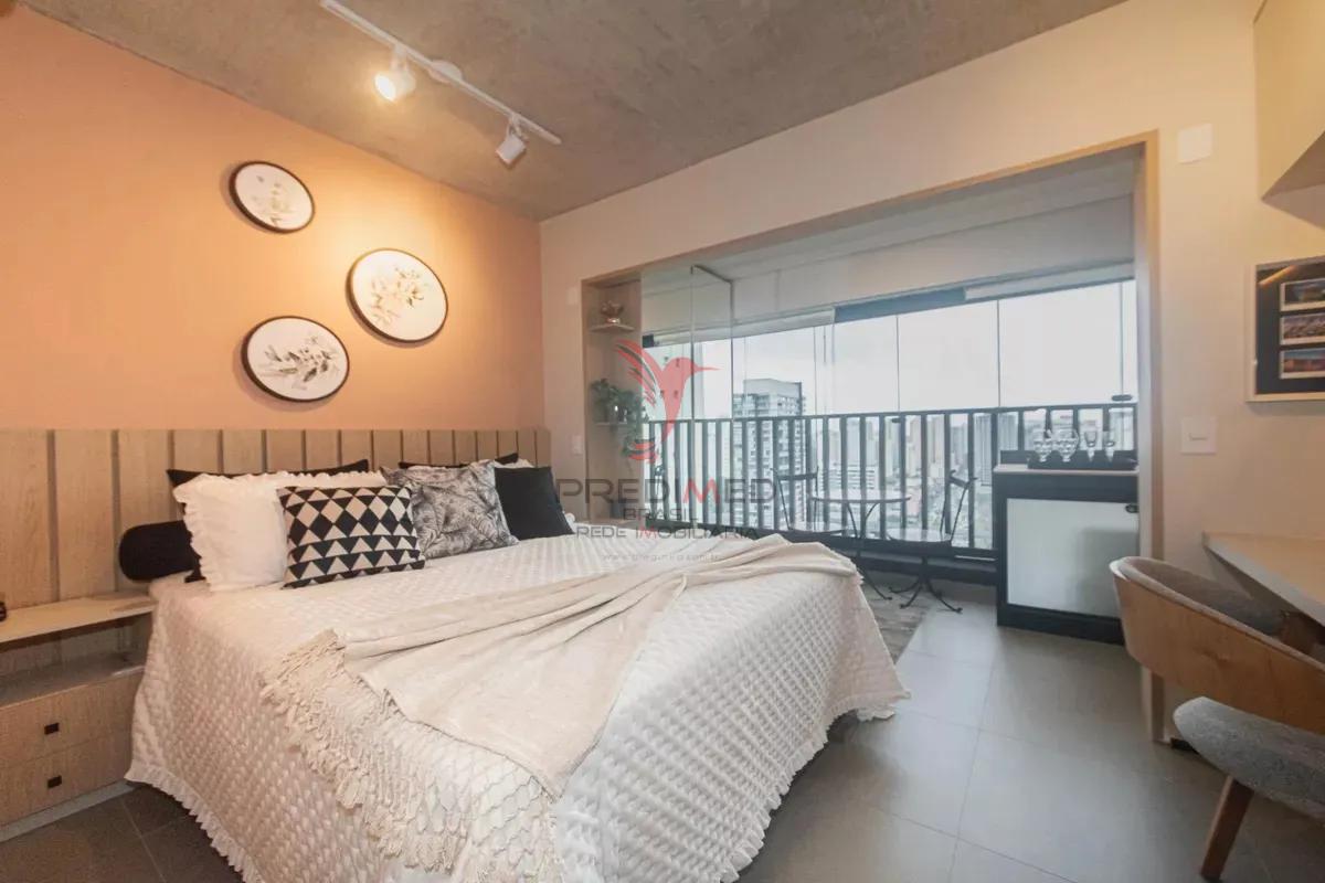 STUDIO MOBILIADO &Agrave; VENDA | VILA OL&Iacute;MPIA | VISTA PANOR&Acirc;MICA | PRONTO PARA MORAR Rua Florida São Paulo - 