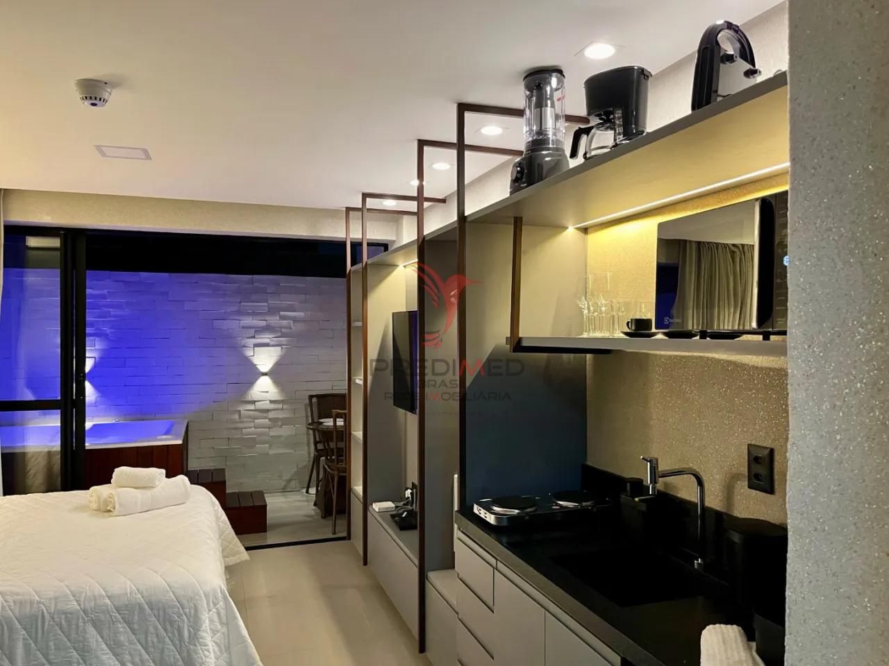 Apartamento Flat Garden 50m da praia Jardim Oceania Avenida Governador Argemiro de Figueiredo João Pessoa - 