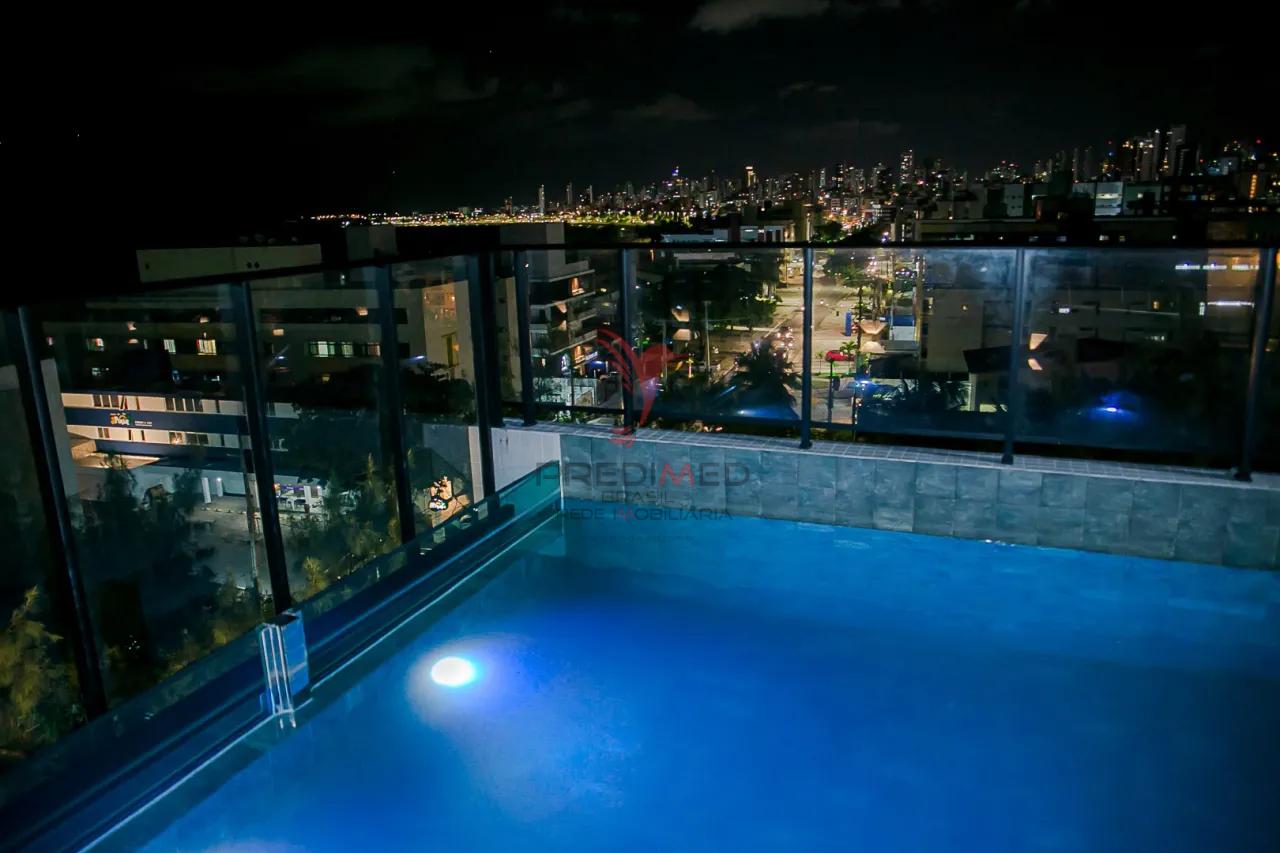 Apartamento Flat Garden 50m da praia Jardim Oceania Avenida Governador Argemiro de Figueiredo João Pessoa - 