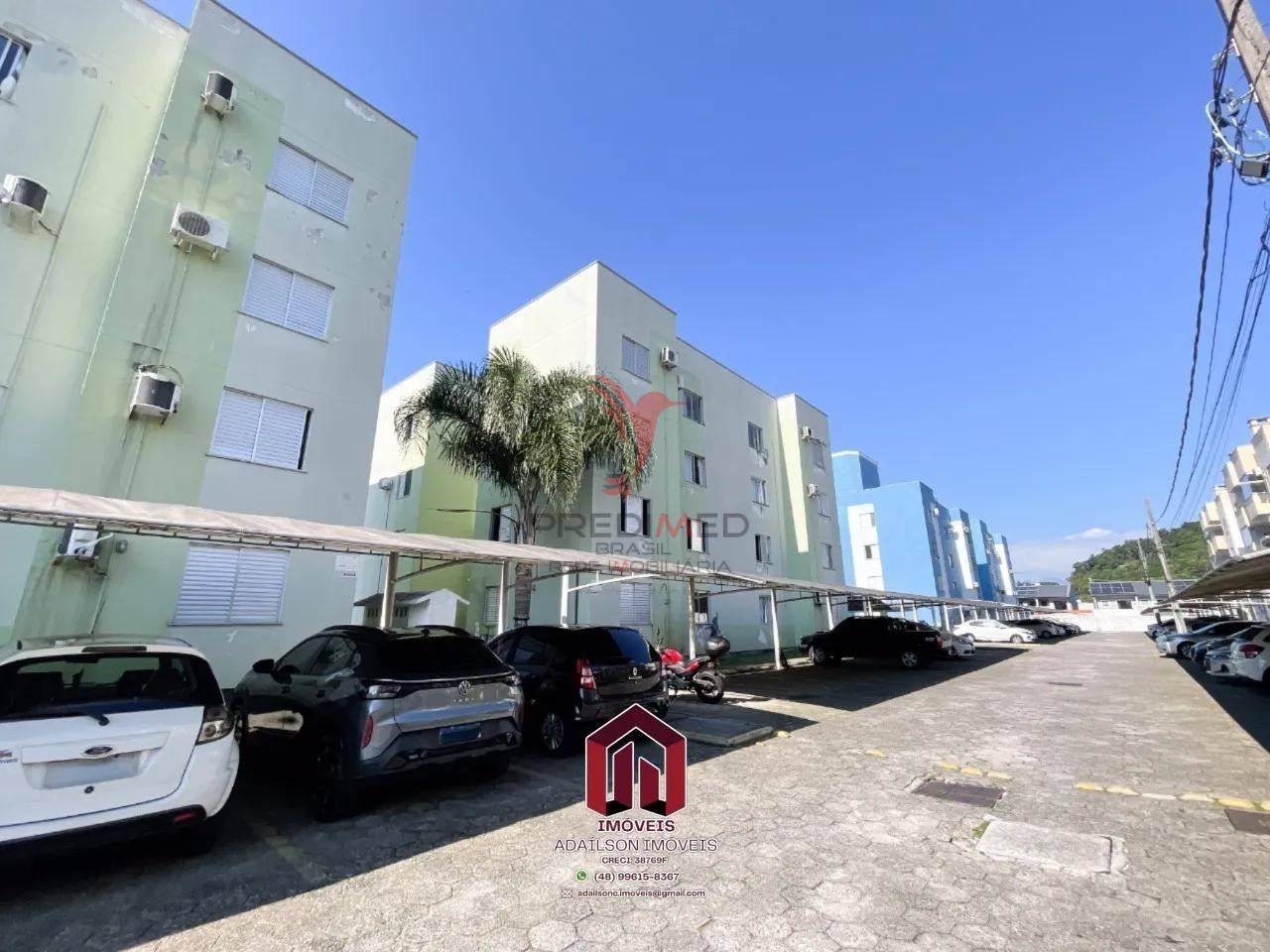 Apto T&eacute;rreo com 2 Dormit&oacute;rios e Garagem Coberta &agrave; Venda no Sert&atilde;o do Imaruim - S&atilde;o Jos&eacute; SC Rua Mathias Schell São José - 