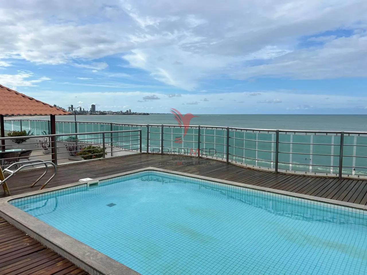 Apartamento um quarto vista mar Mana&iacute;ra Avenida João Maurício João Pessoa - 