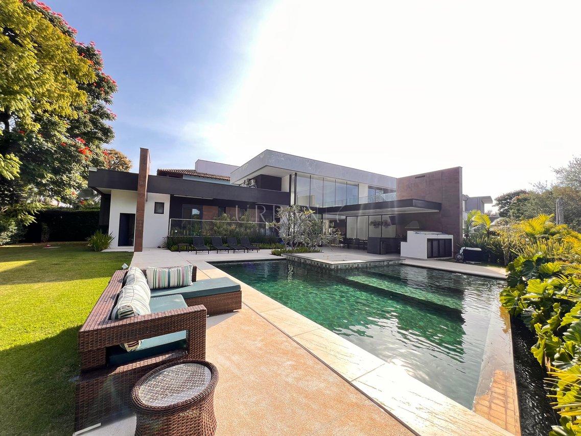 Casa com 5 dormitórios à venda,470 m² - Condomínio Lago Azul Golfe Clube - Araçoiaba - SP Rodovia Raposo Tavares Araçoiaba da Serra - 