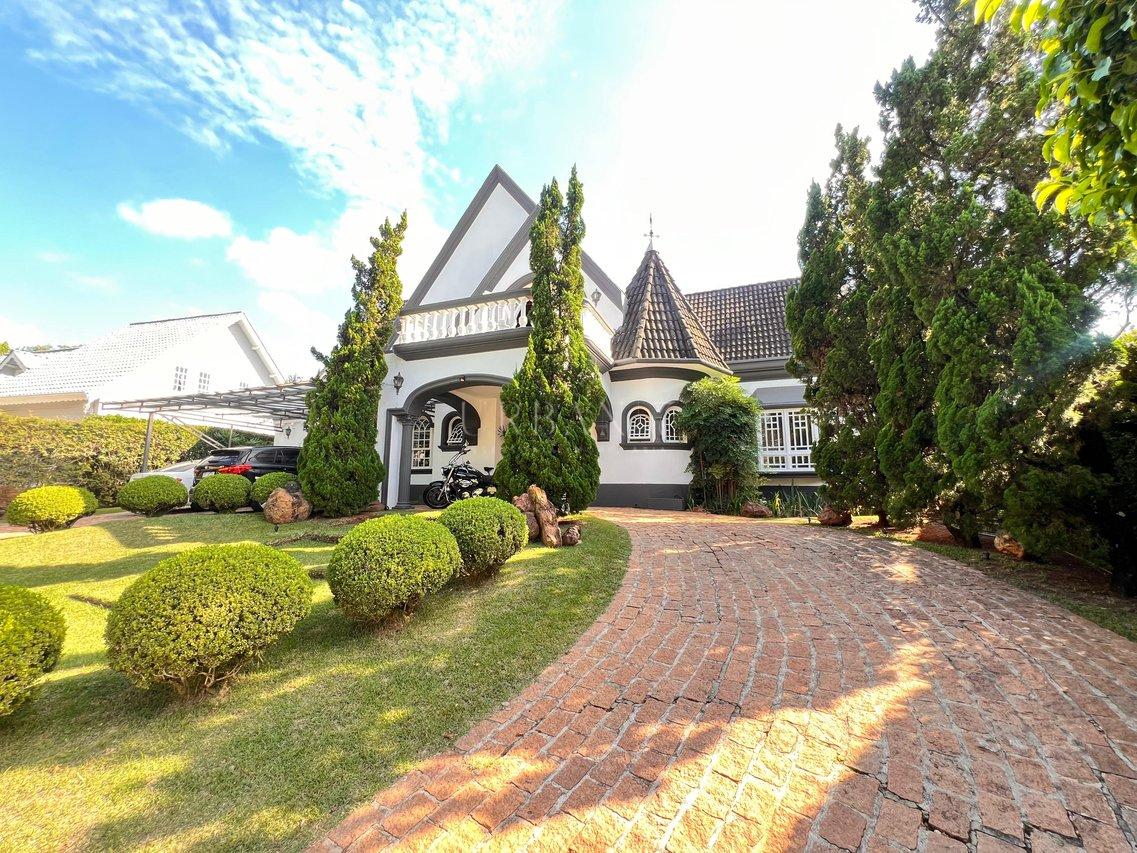 Casa com 5 dormitórios à venda,650 m² - Condomínio Lago Azul Golfe Clube - Araçoiaba - SP Rodovia Raposo Tavares Araçoiaba da Serra - 