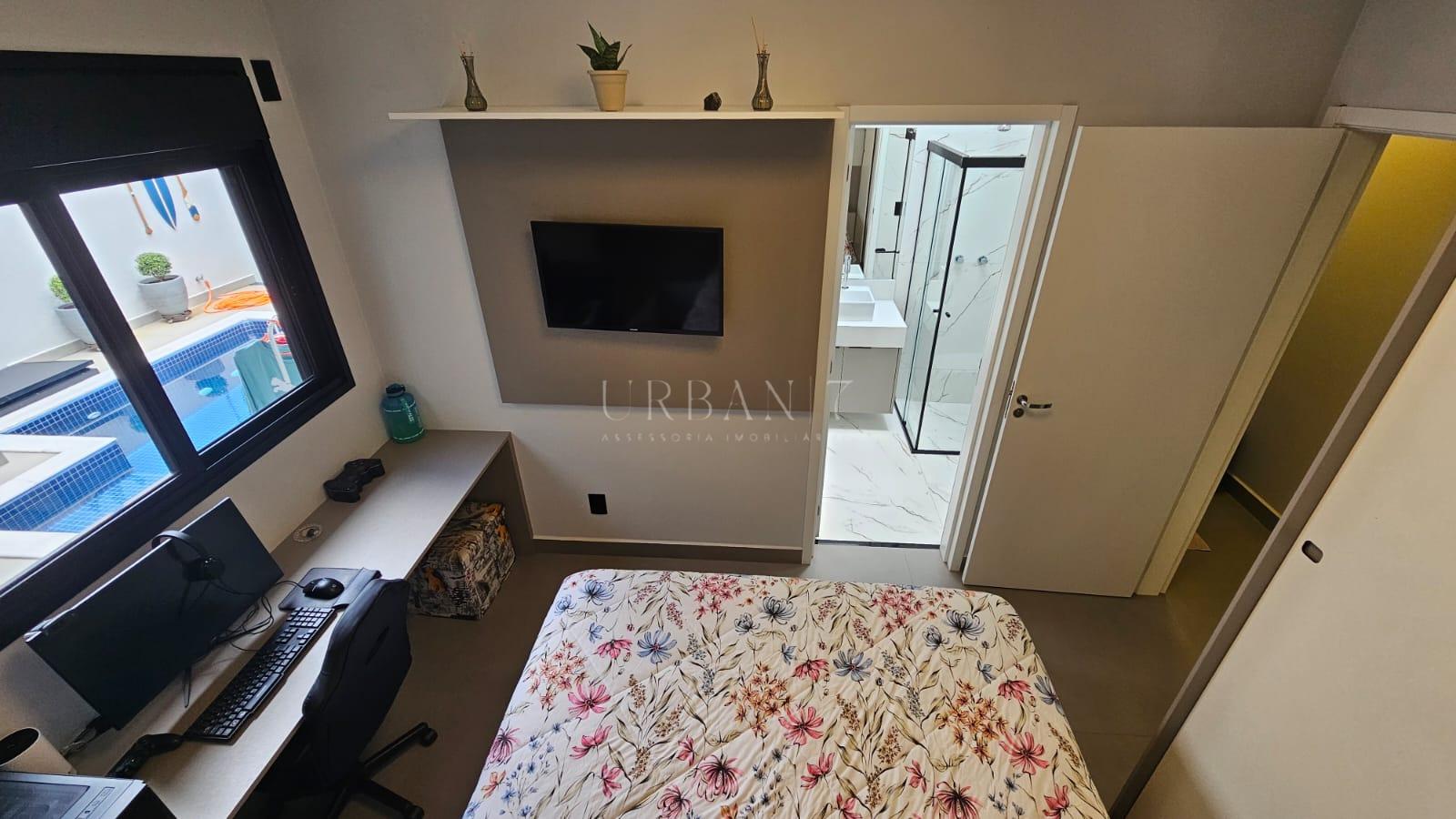 Casa com 3 dormit&oacute;rios &agrave; venda,179 m&sup2; - Condom&iacute;nio Via Reggio - Sorocaba -  SP Avenida São Paulo Sorocaba - 