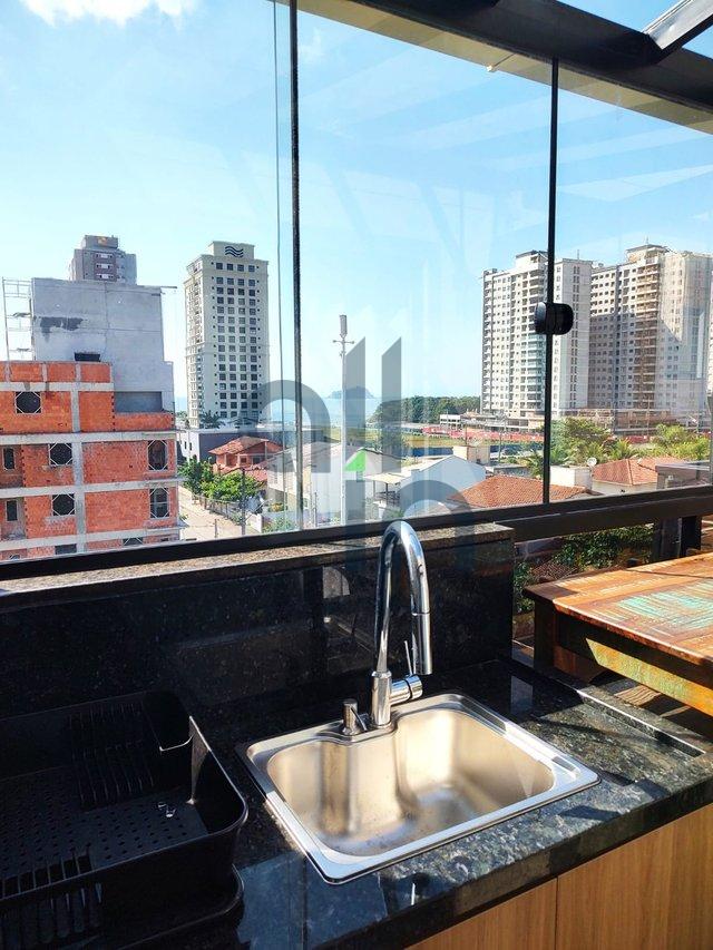 Cobertura Residencial Palm Coast, com vista mar Rua Floresta Balneário Piçarras - 