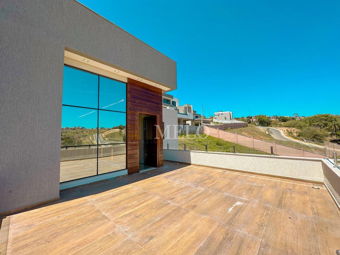 Espetacular casa com piscina no Alphaville Vespasiano à venda por R$ 2.650.000,00 - Vespasiano - 