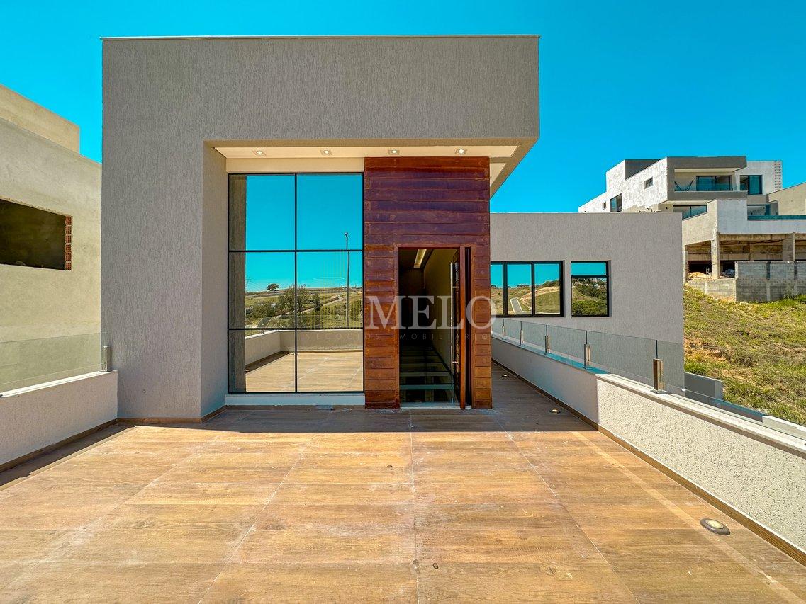 Espetacular casa com piscina no Alphaville Vespasiano à venda por R$ 2.650.000,00 - Vespasiano - 