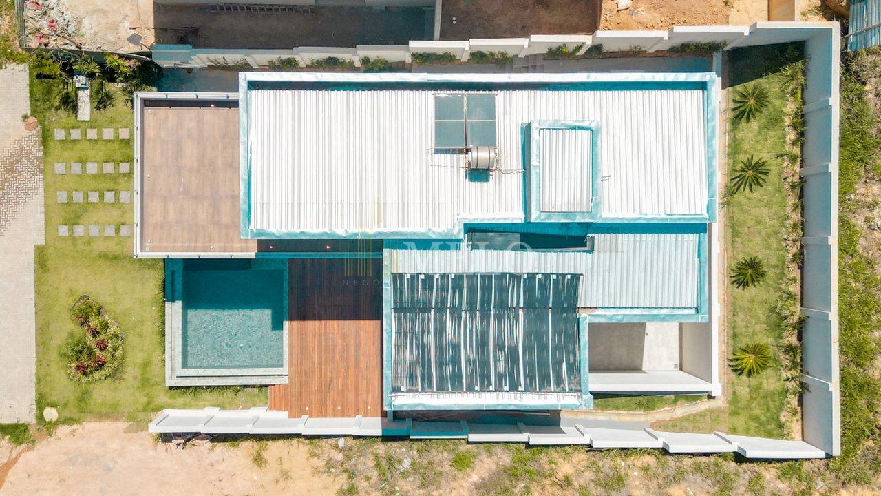 Espetacular casa com piscina no Alphaville Vespasiano à venda por R$ 2.650.000,00 - Vespasiano - 