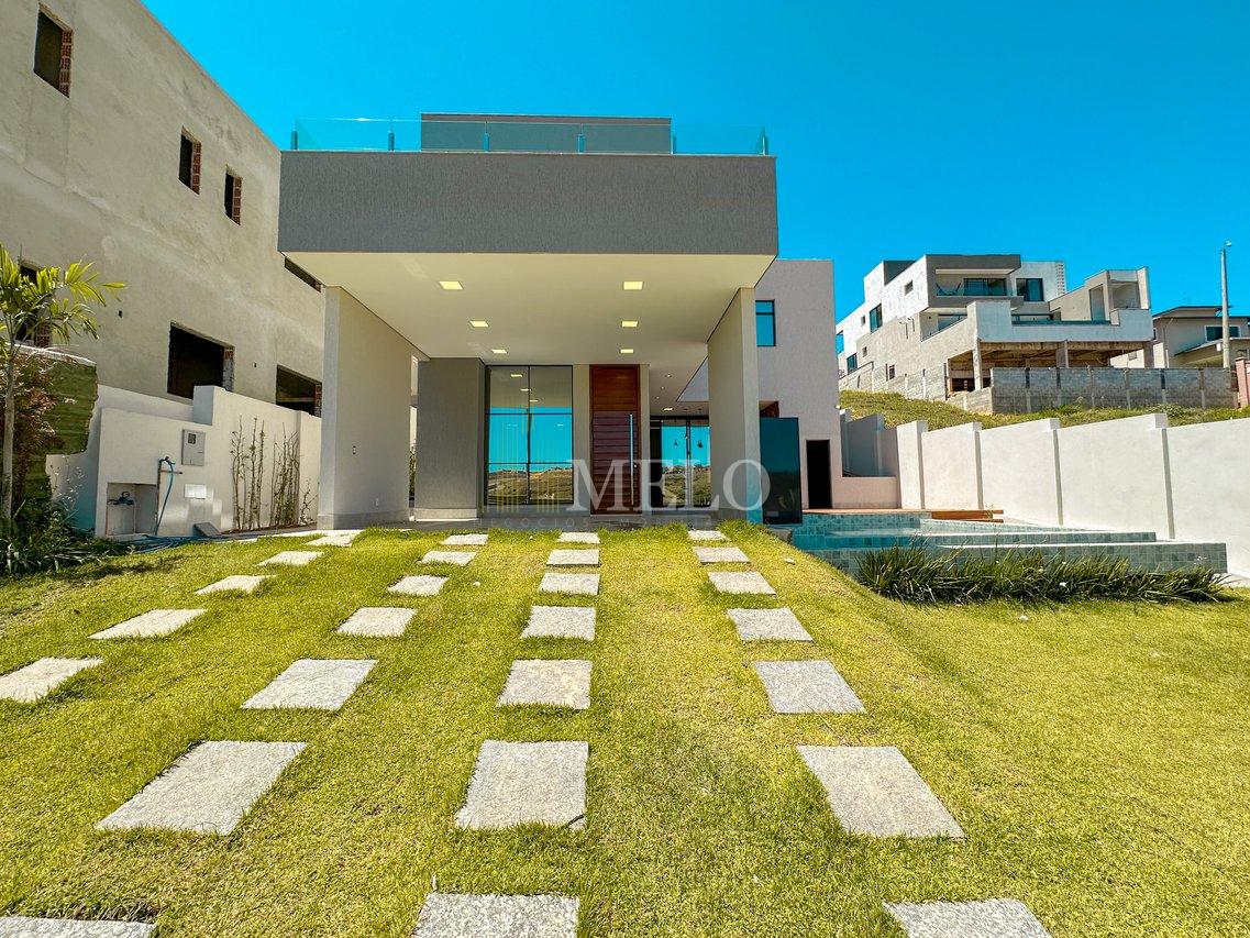 Espetacular casa com piscina no Alphaville Vespasiano à venda por R$ 2.650.000,00 - Vespasiano - 