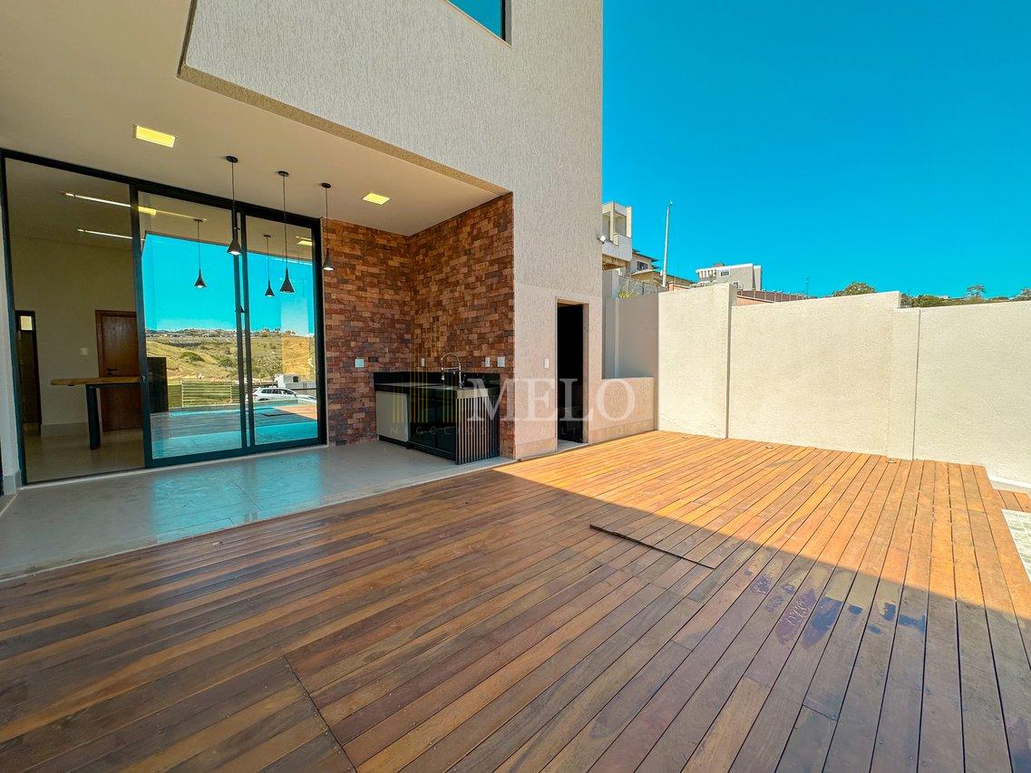 Espetacular casa com piscina no Alphaville Vespasiano à venda por R$ 2.650.000,00 - Vespasiano - 