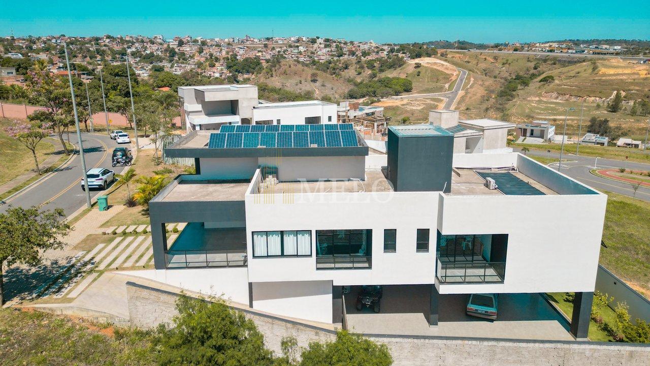 Espetacular casa no Alphaville Vespasiano à venda por R$ 2.600.000,00 - Vespasiano - 