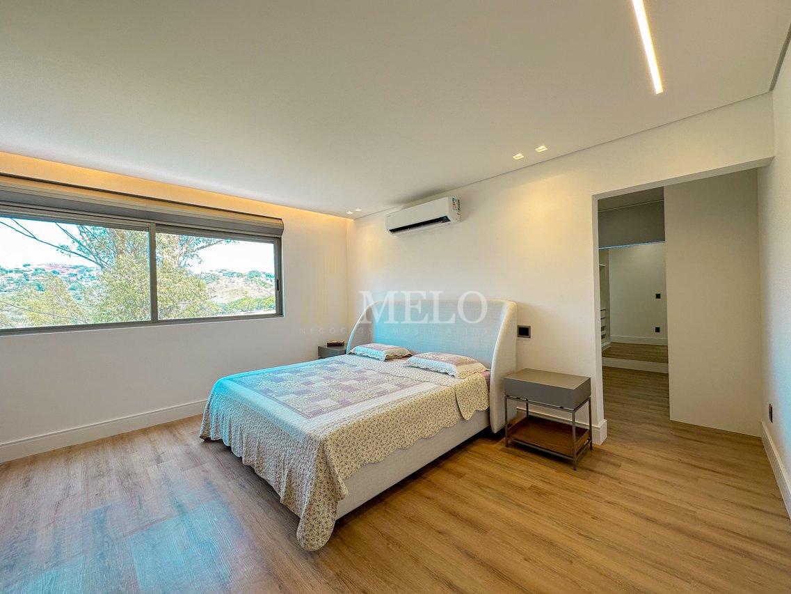 Belíssima casa mobiliada com piscina em condomínio fechado para locação por R$ 22.000,00 - Vespasiano - 