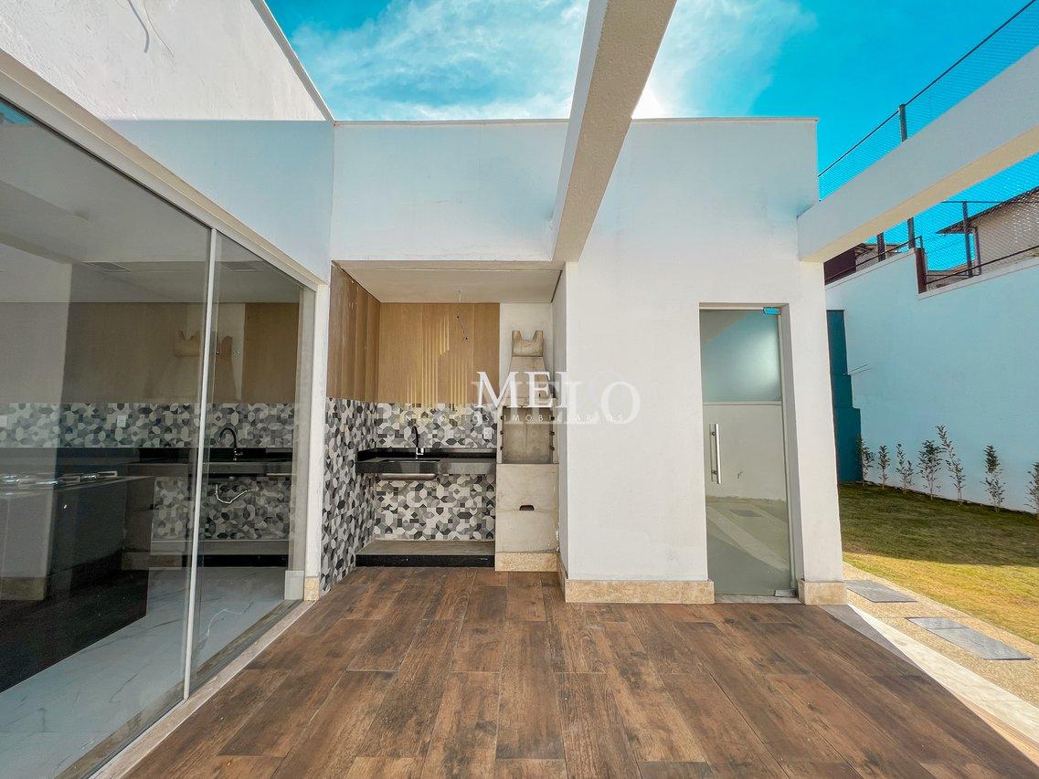 Belíssima casa  no Condomínio Rosa dos Ventos à venda por  R$1.200.000,00 - Vespasiano - 