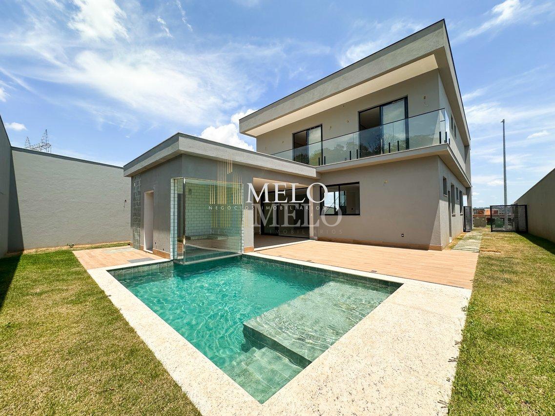 Belíssima  casa no Alphaville Vespasiano à venda por R$ 2.590.000,00 - Vespasiano - 