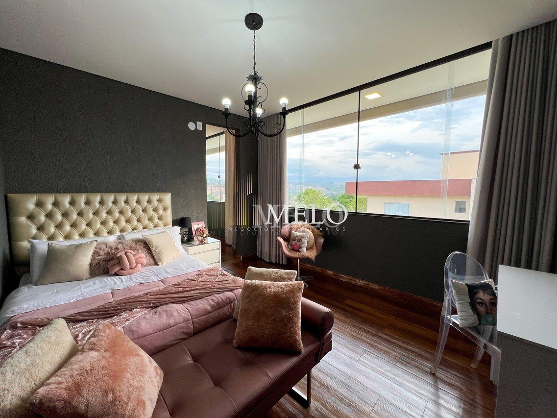 Belíssima casa  em condomínio Rosa dos Ventos á venda  por R$2.200000,00 - Vespasiano - 