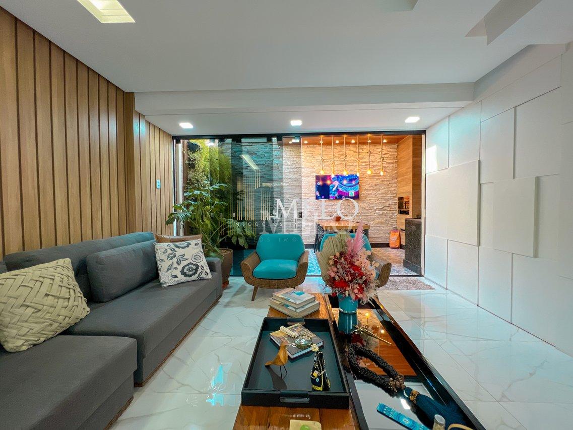 Belíssima casa com espaço gourmet à venda no Castelo R$ 1.290.000,00! - Belo Horizonte - 