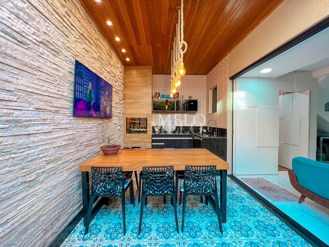 Belíssima casa com espaço gourmet à venda no Castelo R$ 1.290.000,00! - Belo Horizonte - 