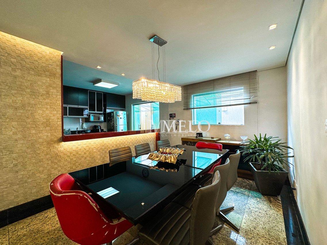 Belíssima casa linear à venda no Castelo R$2.700.000,00 - Belo Horizonte - 