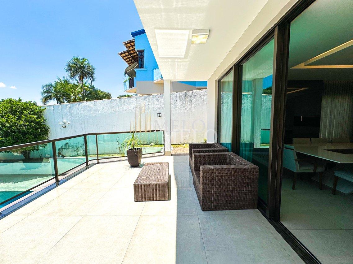 Belíssima casa mobiliada com piscina para locação no Bairro São Luiz por R$25.000,00 - Belo Horizonte - 
