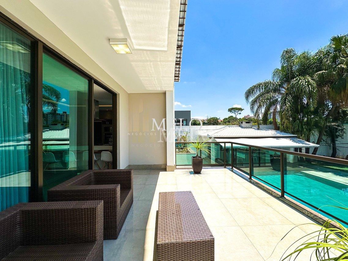 Belíssima casa mobiliada com piscina para locação no Bairro São Luiz por R$25.000,00 - Belo Horizonte - 