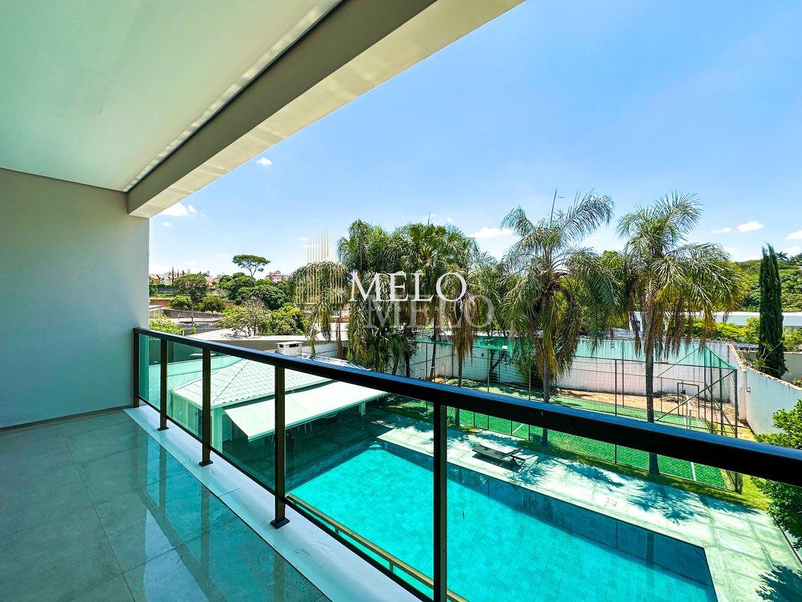 Belíssima casa mobiliada com piscina para locação no Bairro São Luiz por R$25.000,00 - Belo Horizonte - 