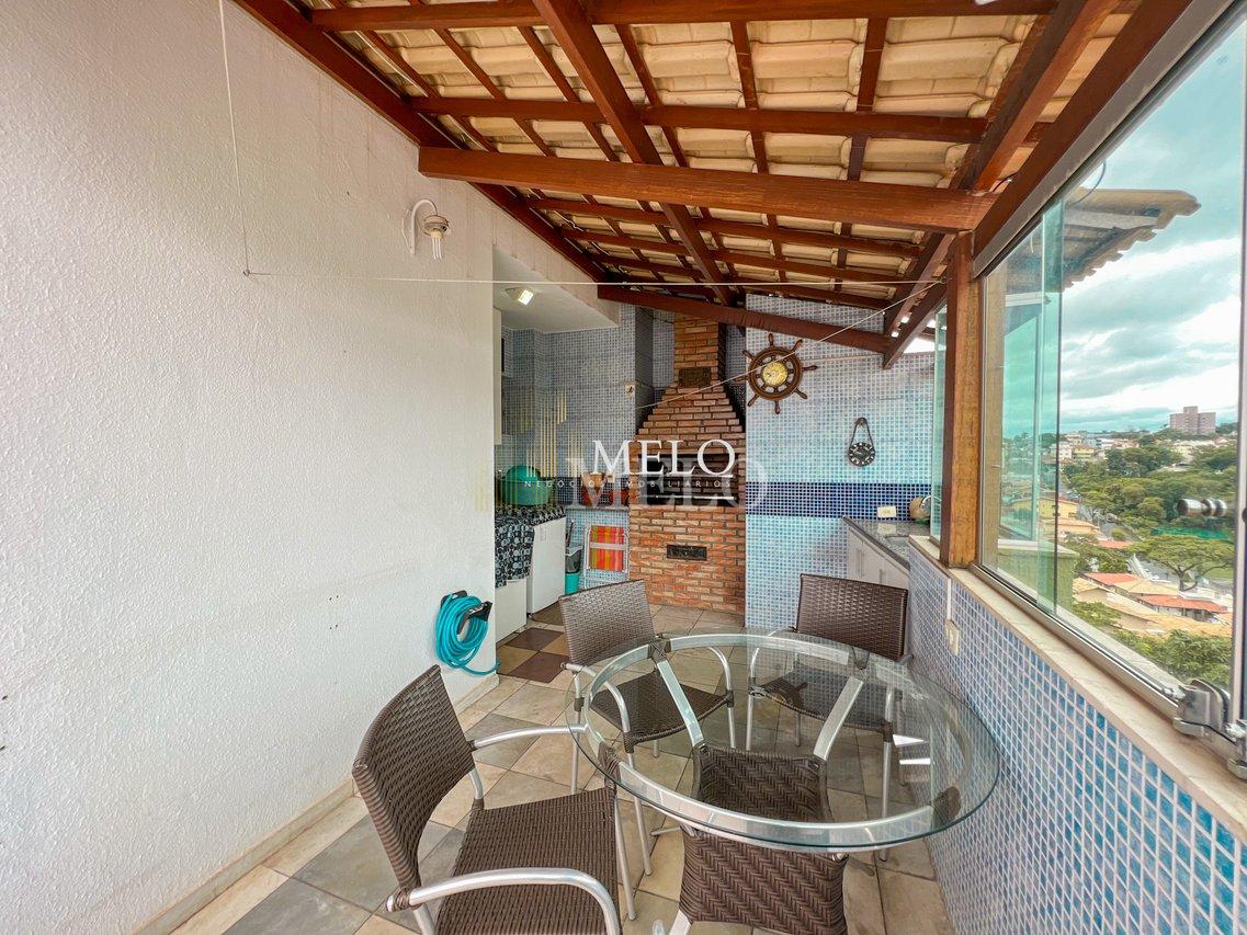 Excelente cobertura  no Santa Amélia à venda por R$ 680.000,00 - Belo Horizonte - 