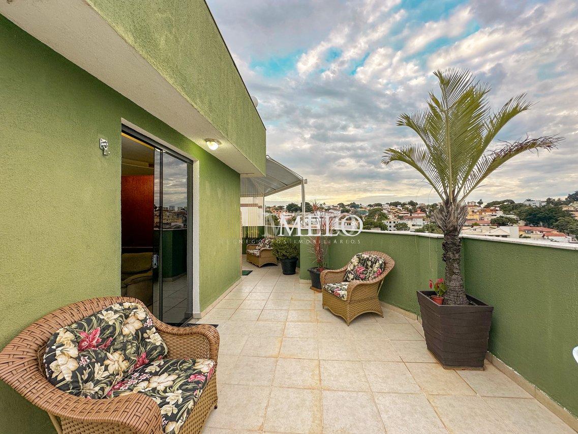 Excelente Cobertura Triplex no Santa Amélia à venda por R$750.000,00 - Belo Horizonte - 