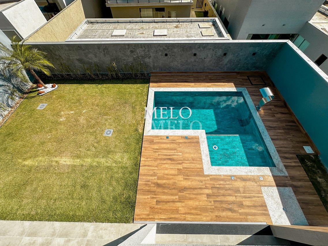 Belíssima casa com 4 suítes e piscina à venda no Gran Park por R$ 2.390.000,00 - Vespasiano - 