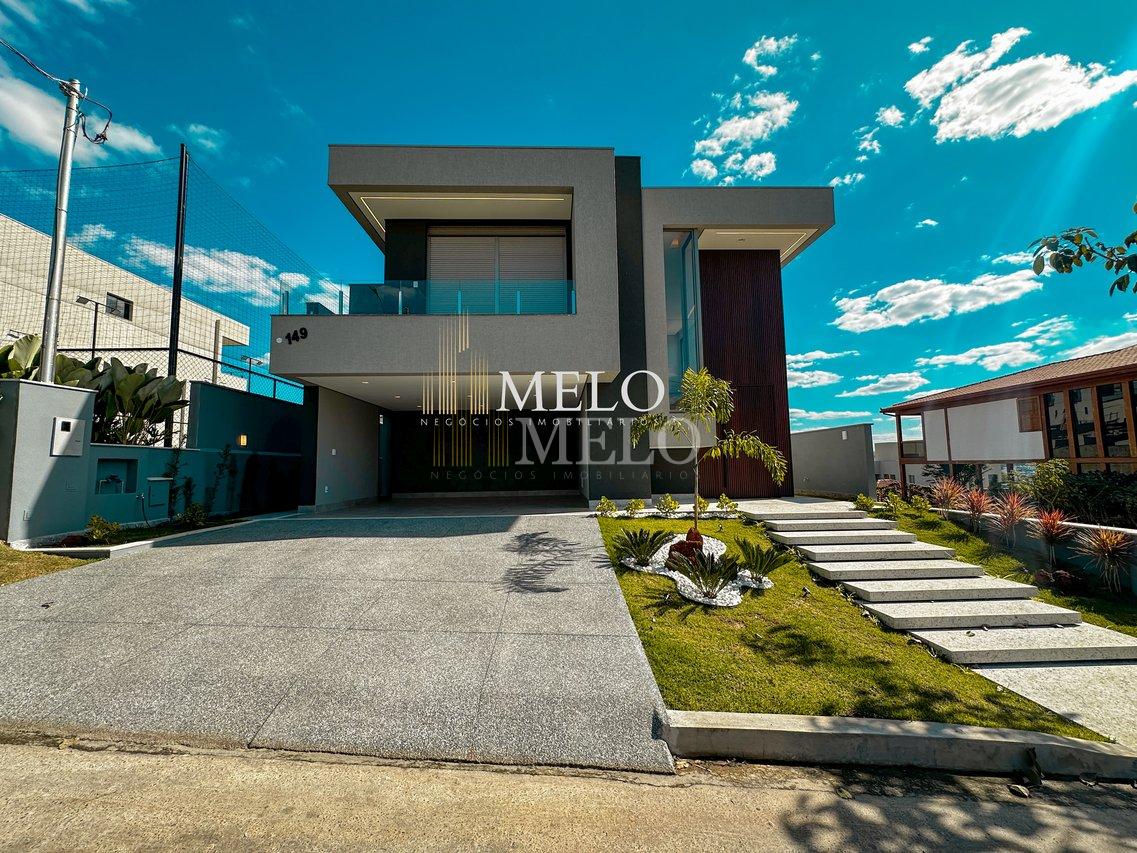 Belíssima casa com 4 suítes e piscina à venda no Gran Park por R$ 2.390.000,00 - Vespasiano - 