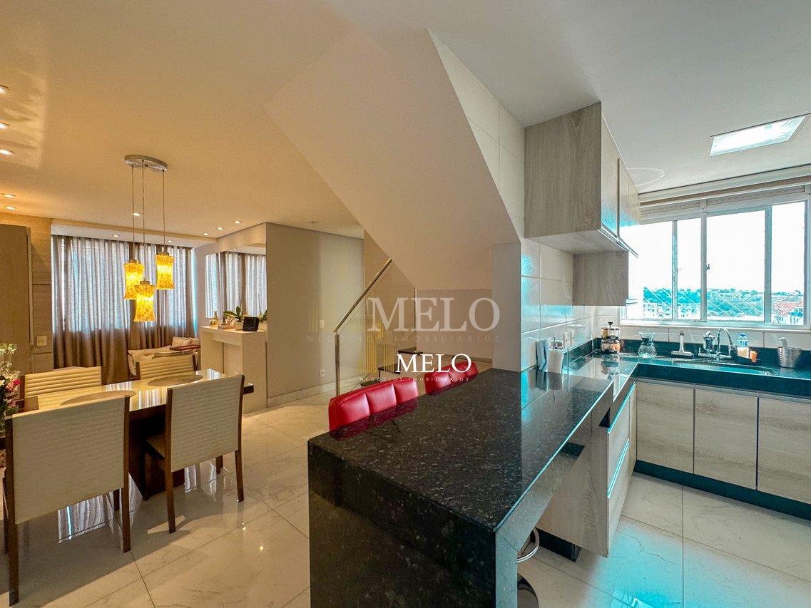 Excelente Cobertura no Castelo à venda por R$ 950.000,00 - Belo Horizonte - 