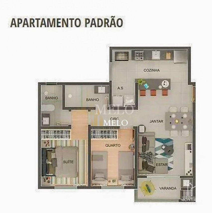 Excelente Cobertura à venda no Serrano por R$ 997.000,00 - Belo Horizonte - 