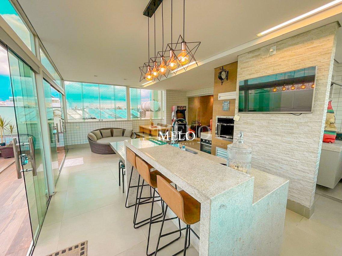 Excelente Cobertura no Castelo à venda por R$2.410.000,00 - Belo Horizonte - 