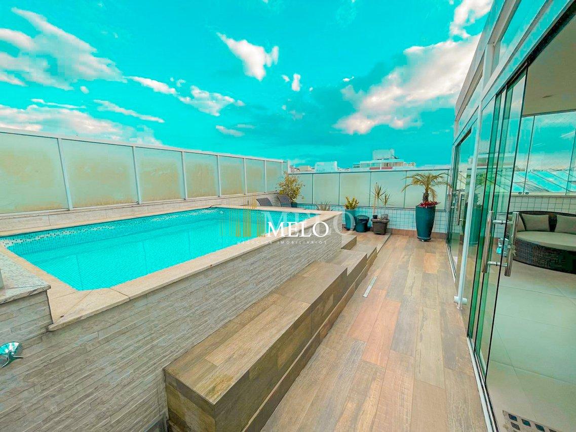 Excelente Cobertura no Castelo à venda por R$2.410.000,00 - Belo Horizonte - 
