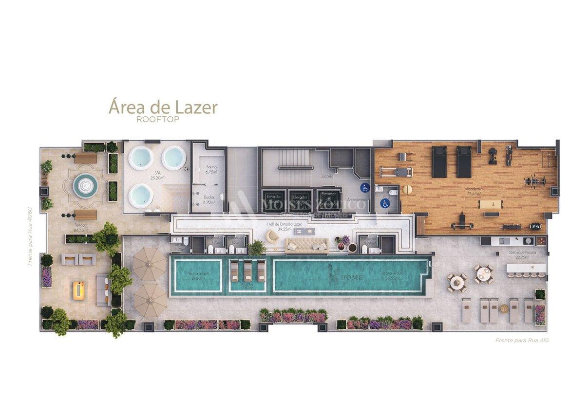 Área de Lazer - Rooftop