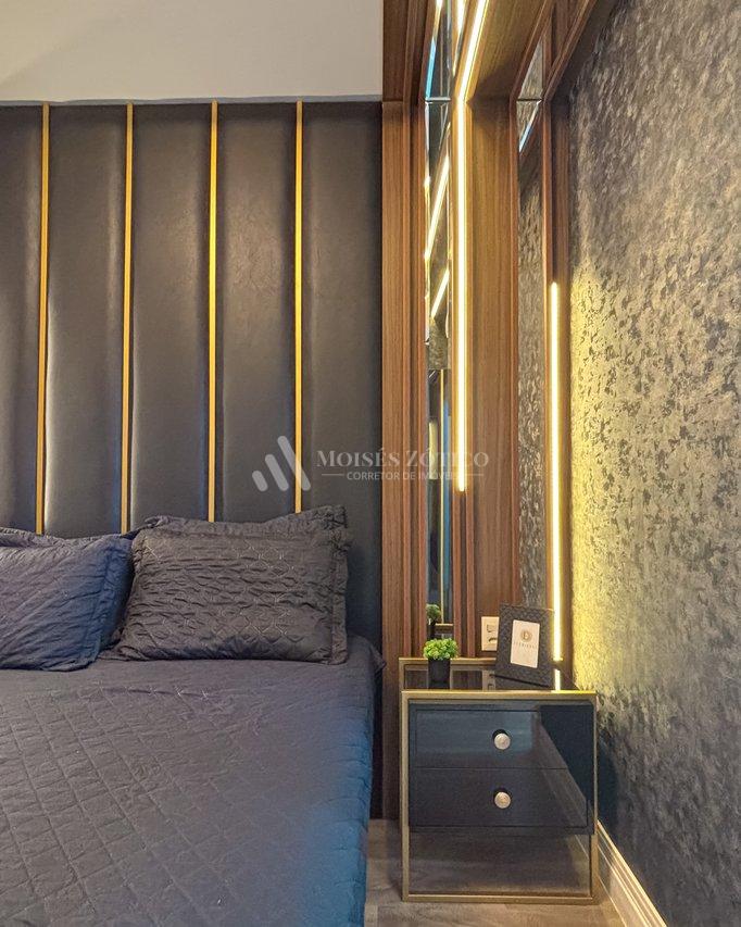 Apartamento finamente mobiliado com vista para o mar Rua 123 Itapema - 