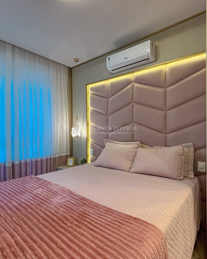 Apartamento finamente mobiliado com vista para o mar Rua 123 Itapema - 