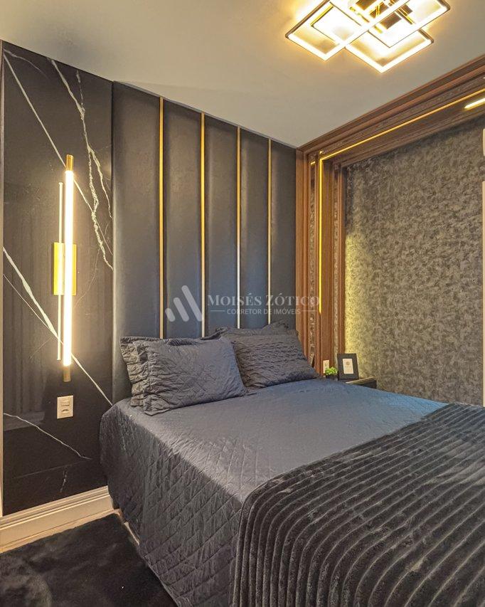 Apartamento finamente mobiliado com vista para o mar Rua 123 Itapema - 