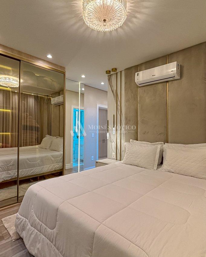 Apartamento finamente mobiliado com vista para o mar Rua 123 Itapema - 