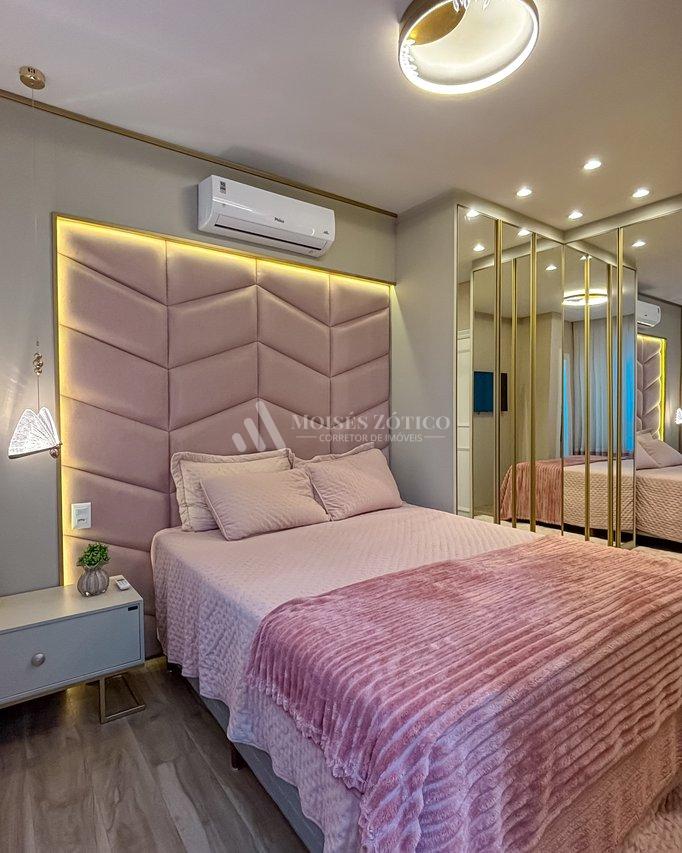 Apartamento finamente mobiliado com vista para o mar Rua 123 Itapema - 