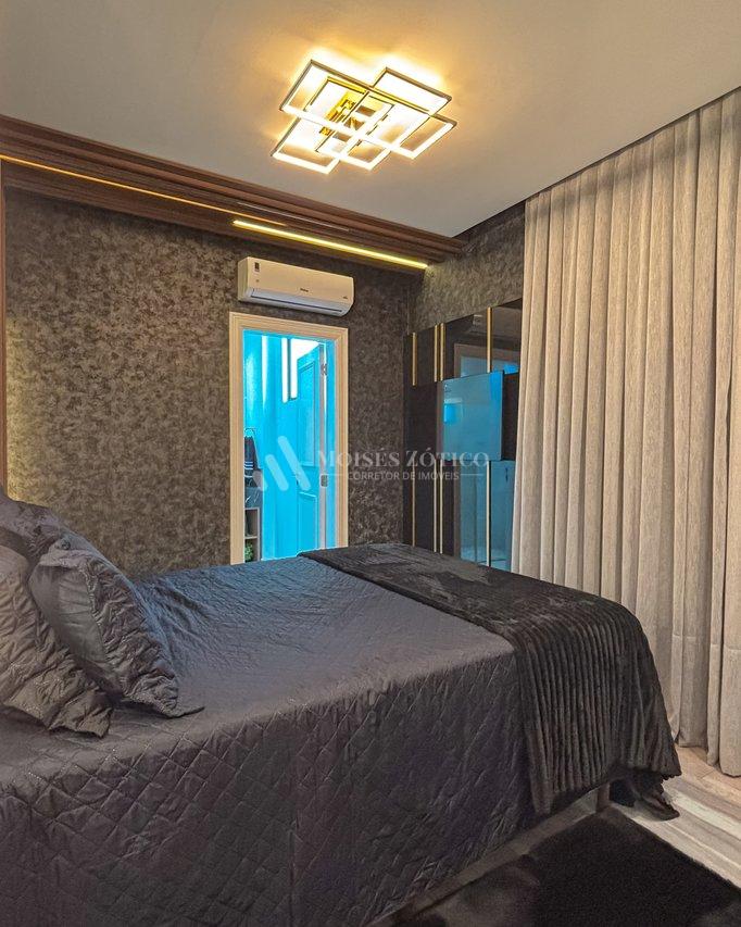 Apartamento finamente mobiliado com vista para o mar Rua 123 Itapema - 