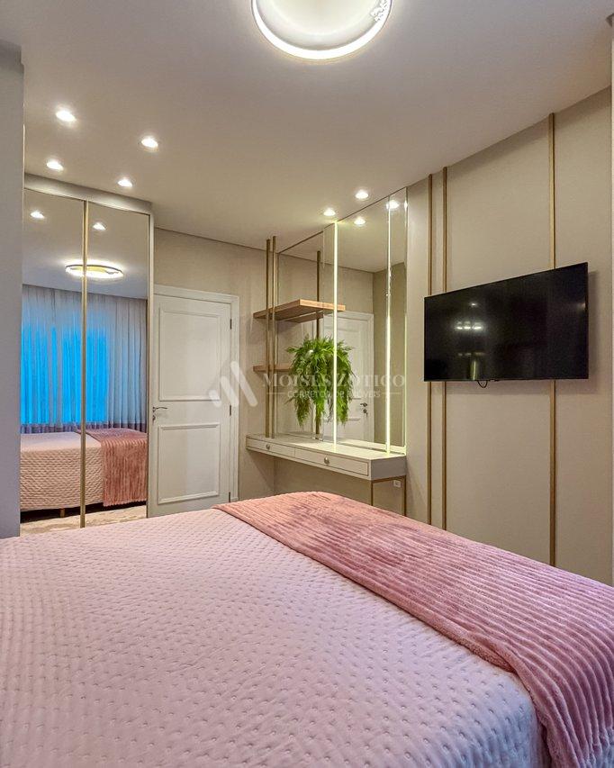 Apartamento finamente mobiliado com vista para o mar Rua 123 Itapema - 