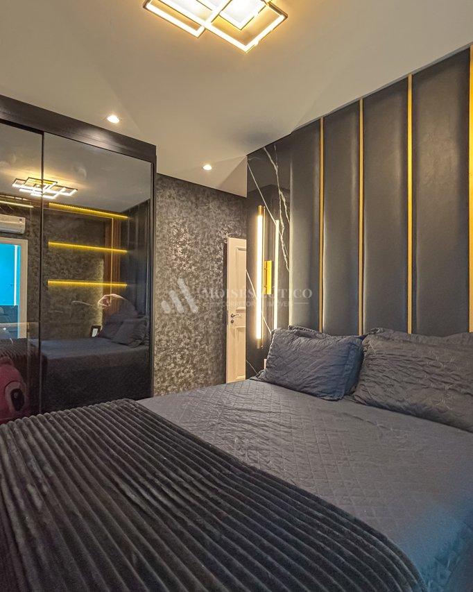 Apartamento finamente mobiliado com vista para o mar Rua 123 Itapema - 