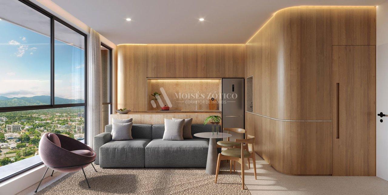 Apartamento de duas suítes em Perequê Avenida Colombo Machado Sales Porto Belo - 